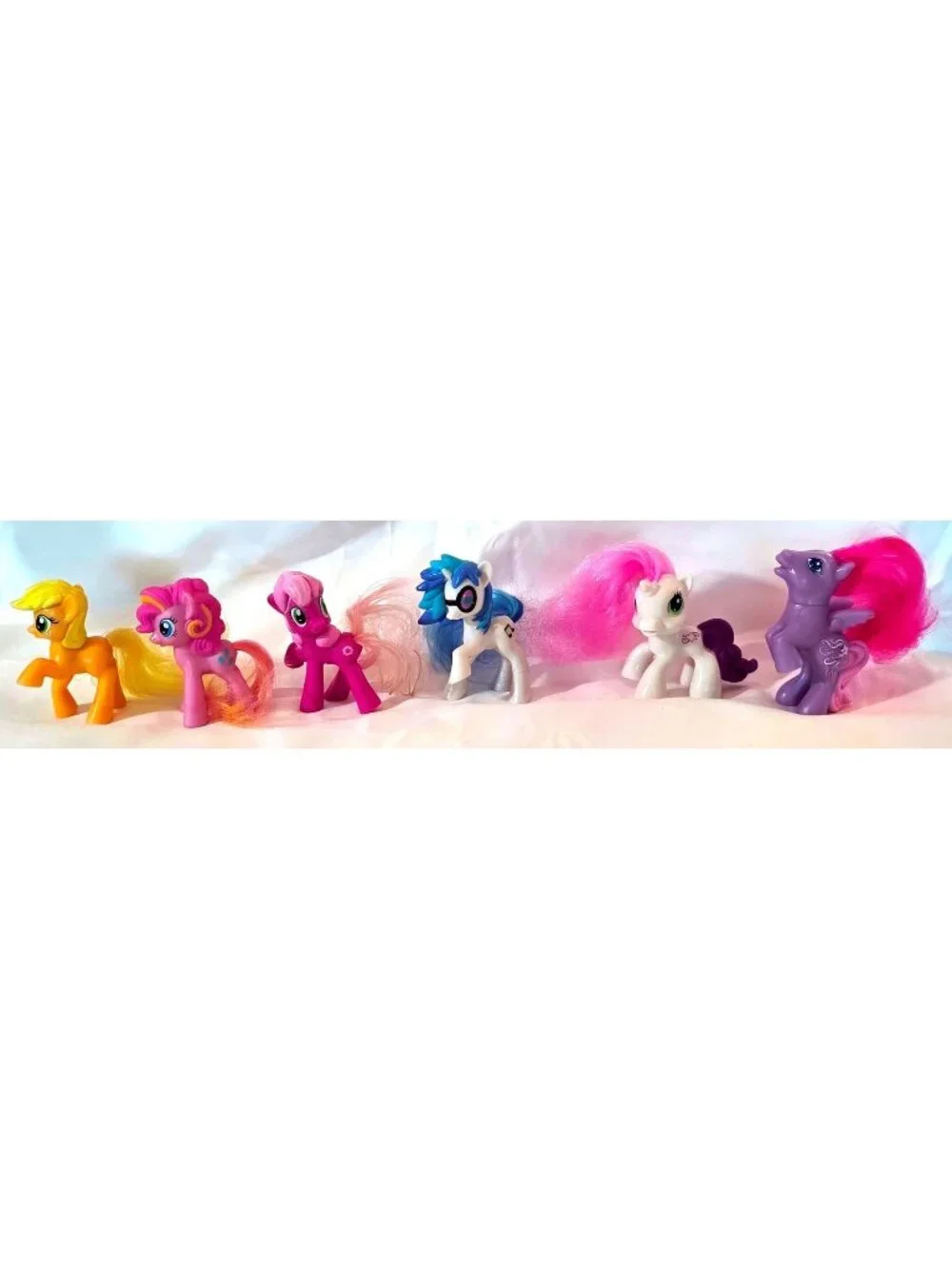 My Little Pony Lot McDonalds Happy Meal toy DJ Pon3 Cheerilee Applejack StarSong